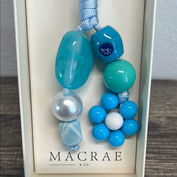 Macrae Blue On Blue Bag Charm 🩵 - Picture 2 of 7